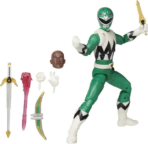 Power Rangers Lightning Collection Lost Galaxy Green Ranger