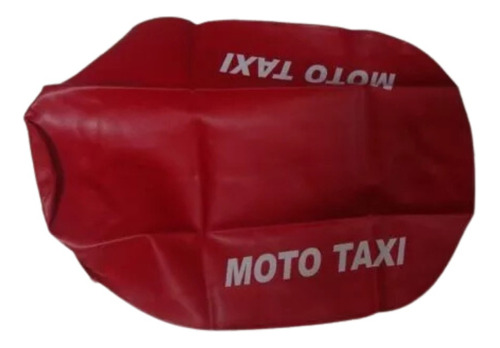 Capa De Banco Titan 94 / 99 Vermelha Moto Taxi