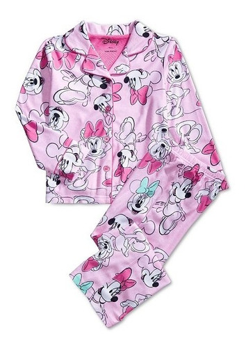 Pijama Minnie Mouse De Disney Para Niñas