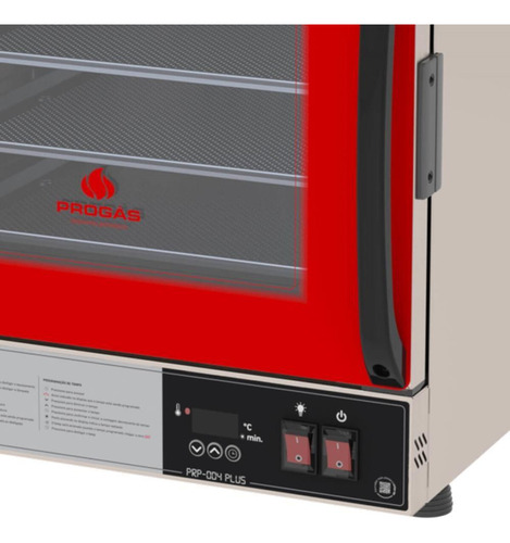 Kit Forno Industrial Digital Progás 127v + Mesa + 8 Formas