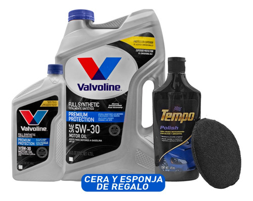 Kit 6 Litros Valvoline Premium Protection Synthetic 5w30