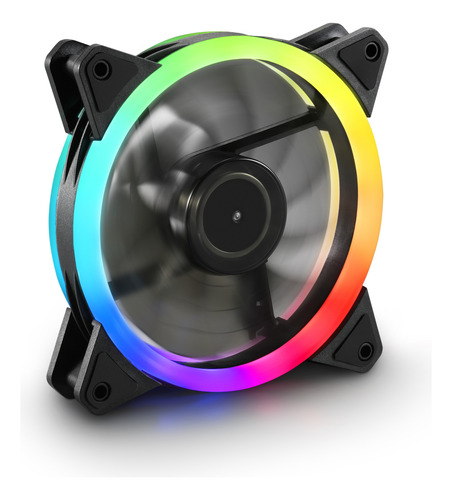 Ventilador Pc Rgb 120mm Shark Blades Pwm Sharkoon Rgb