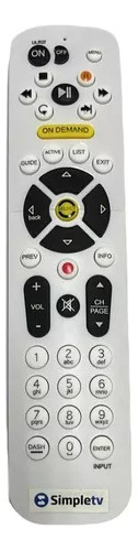 Control Remoto Original Simple Tv Opcion De Grabar Ulr2f