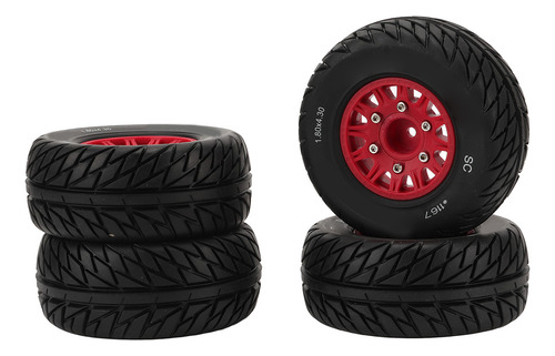 Neumáticos Cortos Para Camiones Rc Wheels 1:10, Amortiguació