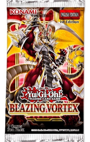 Yugioh 1 Sobre Blazing Vortex En Español