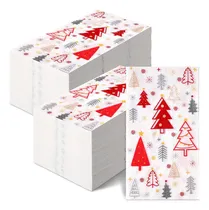 Comprar 200 Toallas De Papel De Navidad Invitados, Toallas De M...