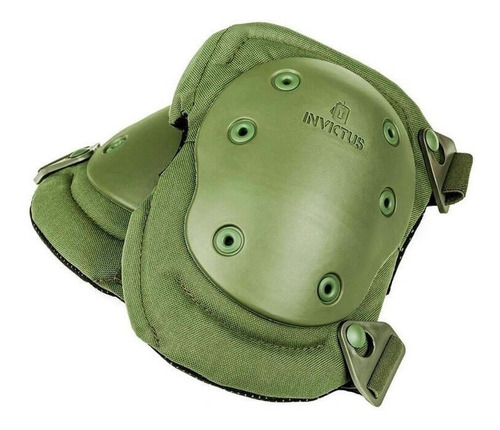 Joelheiras Táticas Protec Verde Invictus