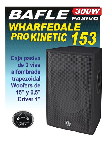 Par De Bafles Wharfedale Pro Kinetic153 300w