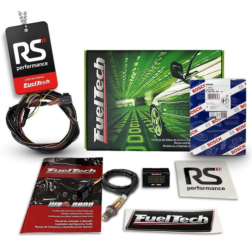 Fueltech Wideband Nano Com Sonda Bosch 4,5 Metros Wide Band