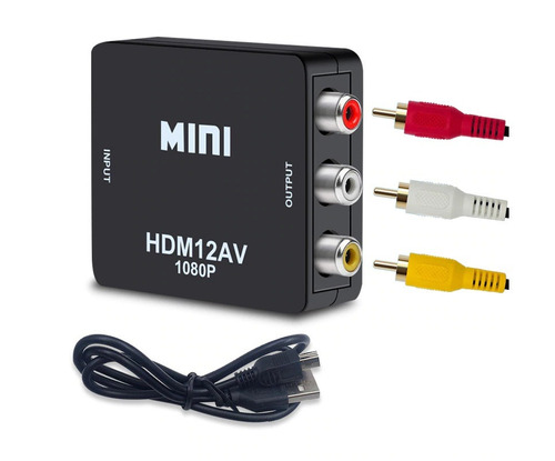 Convertidor Hdmi A Rca Para Televisiones Viejitas