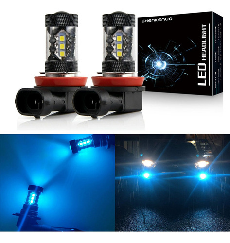 Luz Antiniebla Led H11 Para Chevy Camaro Spark Malibu Sonic