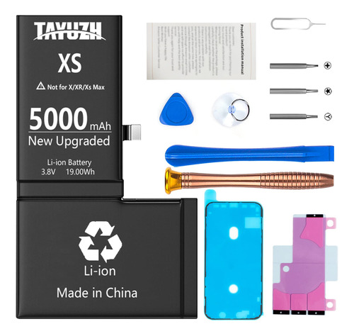 Tayuzh [5000mah] Batera Para iPhone XS, Repuesto De Batera D