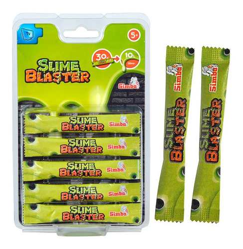 Recarga Pistola Slime Blaster X30 Sobres Nuevo 5699 Bigshop