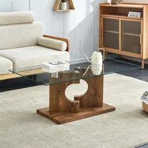 Comprar Mesa De Centro Moderna, Vidrio Templado, Estilo 3