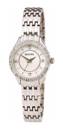 Reloj Bulova Mujer Colgante Clasico Cristales 96x133