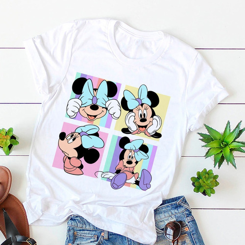 Remera Disney Minnie Casa Mickey Mouse Mujer Unisex