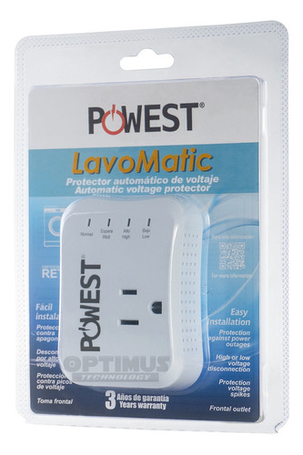 Protector Automatico De Voltaje Lavomatic Contra Apagones