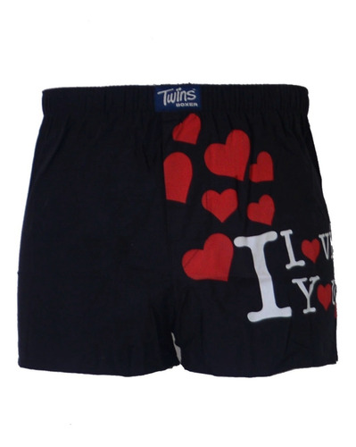 Ropa Interior Hombre Twins Boxer Holgado Talla Xc 25 A 27