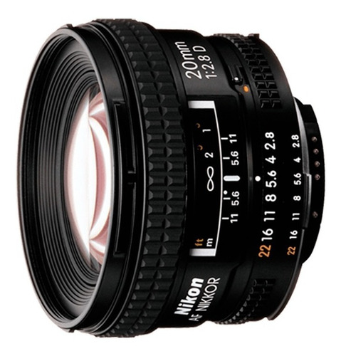 Objetivo Lente Nikon Af Nikkor 20mm F/2.8d Lens 2019 20 Mm