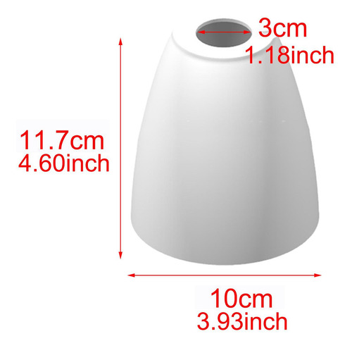 Lámpara Colgante Sombra Moderna Lámpara Cubierta Para 30mm