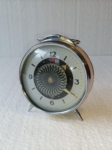 Reloj Despertador Antiguo A Cuerda - Made Un China 