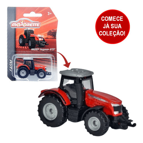 Presente Dia Dos Pais Mini Trator Massey Ferguson 8737 Farm