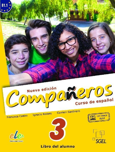 Companeros Nueva Edicion 3: Student Book Plus Internet Su...