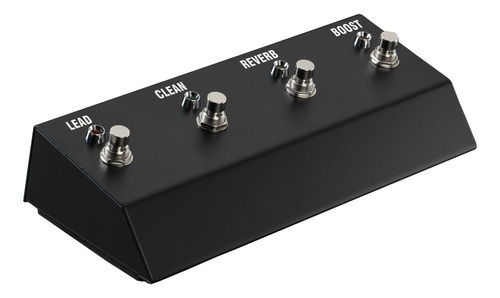 Pedal Foot Switch De Cuatro Interruptores Laney Fs4 Color Negro