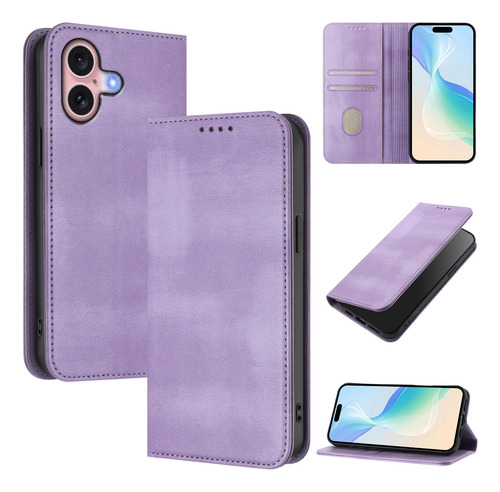 Funda Para Teléfono Estilo Cartera De La Serie Sharp Con Ranura Para Tarjetas Y Soporte Plegable, Funda Abatible, Que Proporciona Una Amplia Gama