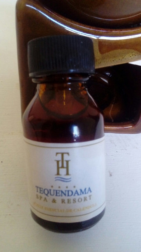 Hornillo P/esencia Aromatica Ceramica Esmaltada Y Aceite