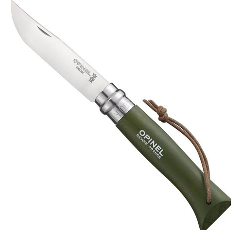 Navaja Cortaplumas Opinel Trekking N°8 Largo19cm Mango Haya