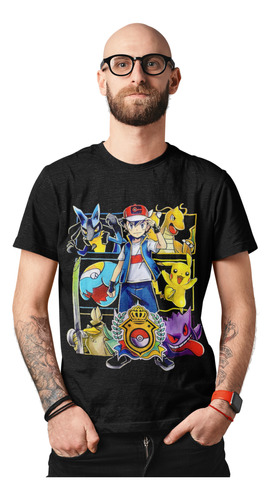 Polera Pokemon Ash Ketchum