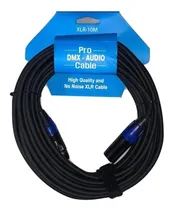 Comprar Cable Xlr-xlr 15 Metros Balanceado Canon-canon Dmx Audio