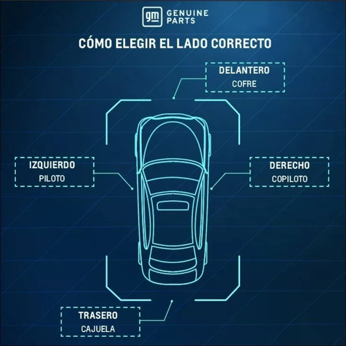 Prot. De Polvo Amortiguador Delantero Gm Parts S10 16/17