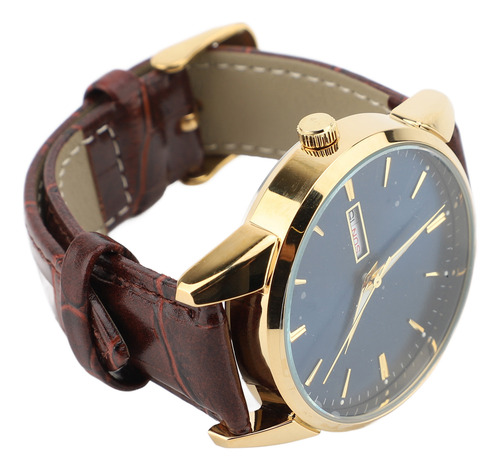 Reloj Luminoso De Cuarzo Para Hombre Con Pantalla De Fecha,
