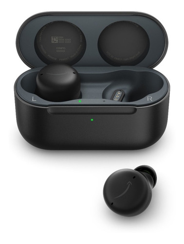 Auriculares inalámbricos Echo Buds de segunda generación con Alexa Amazon Color Black