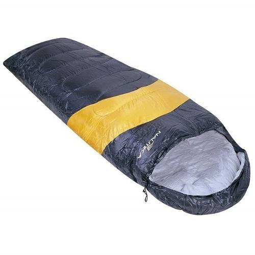 Saco De Dormir Nautika Viper - Preto E Laranja