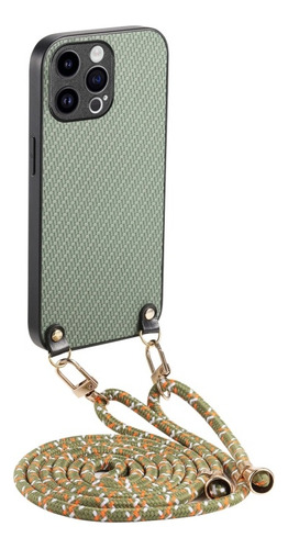 Capa Anti-riscos E Resistente Com Cordão Para iPhone 15/16