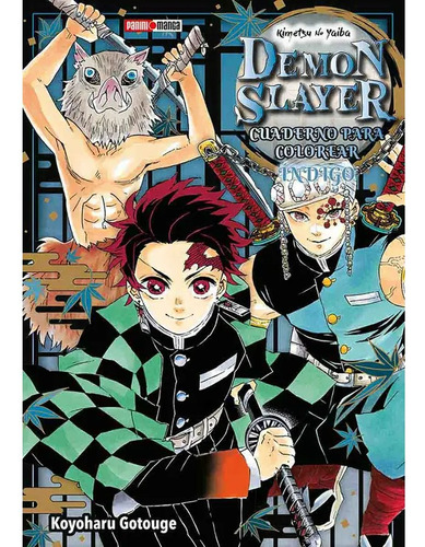 Demon Slayer Cuaderno Para Colorear N.4 Panini              