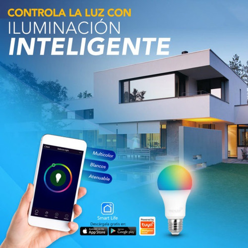 Foco Inteligente Rgb Smart (2 Pack) E26 10w