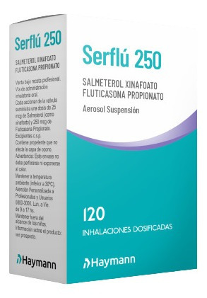 Serflu 250 X   120 Dosis