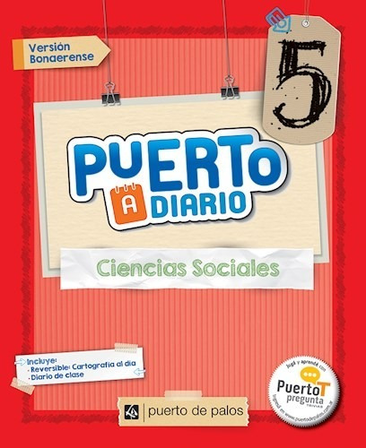 Puerto A Diario 5 Ciencias Sociales Bonaere Libro Nuev Luján