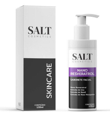 Sabonete Facial Nano C/ Resveratrol + Extratos Antioxidantes