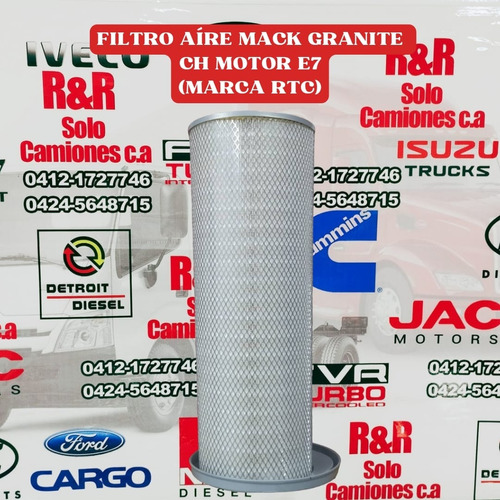 Filtro Aire Mack Granite, Ch Motor E7 (marca Rtc)