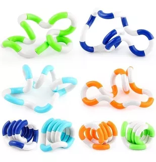 Tangles Fidget Toys Juguete Antiestrés Plástico