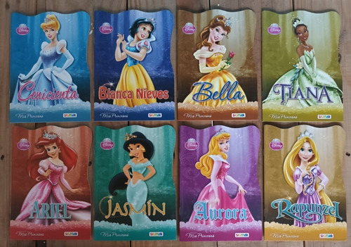 Coleccion Mis Princesas Disney Sigmar Lote X 8 Ejs