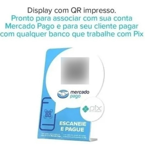 Kit (10 Unidades) Qr-code Do Mercado Pago