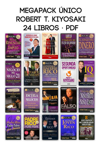 Megapack Único - Robert T. Kiyosaki - 24 Libros