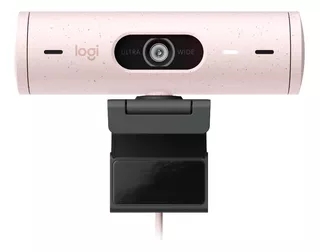 Cámara web Logitech HD Brio 500 Full HD 60FPS color rosa