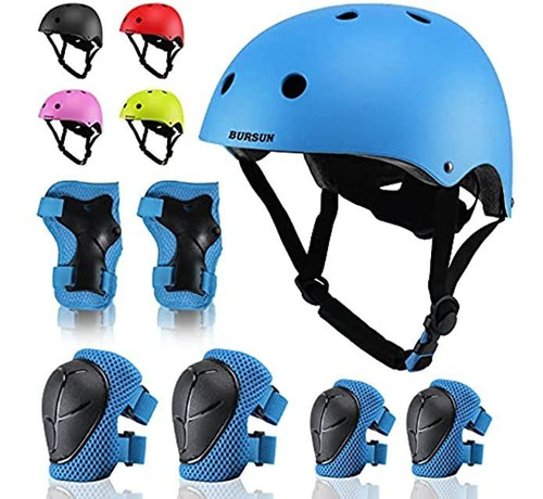 Bursun Kids Bike Helmet Ventilation & Adjustable Toddler He